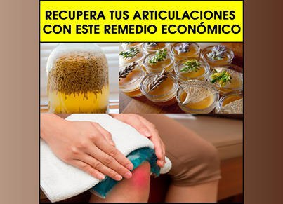 ¡Las articulaciones y las rodillas serán completamente recuperadas incluso después de complicaciones graves!